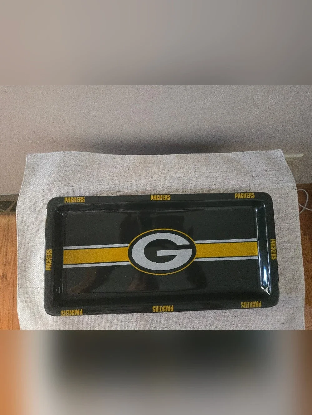 Green Bay Packers Ceramic Serving Tray